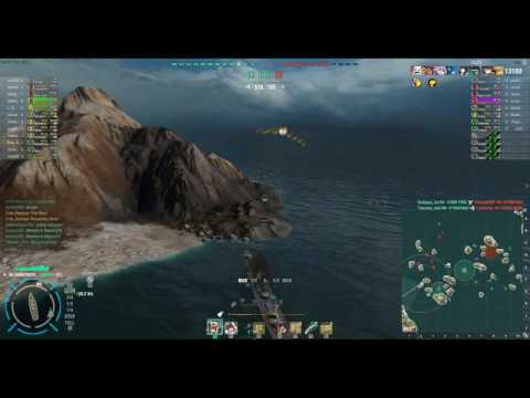 World of warships_Shiratsuyu_Fast Ending Game ( 90k dmg)