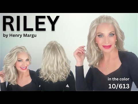 RILEY Wig by Henry Margu in 10/613. A gorgeous shoulder-length loose waves ready to wear wig.