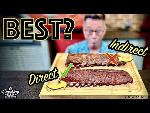 Less Is MORE? Direct VS Indirect Kamado Joe Smoked Ribs