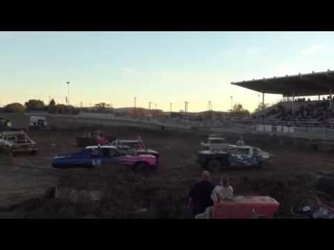 Smashtoberfest Demolition Derby 2016 - Heat 4