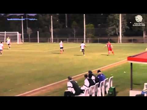 2014 NPL Queensland- Round 17 Redlands United vs. Brisbane Roar NYL(Football Queensland)