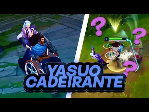 CARREGANDO DE YASUO CADEIRANTE WTF