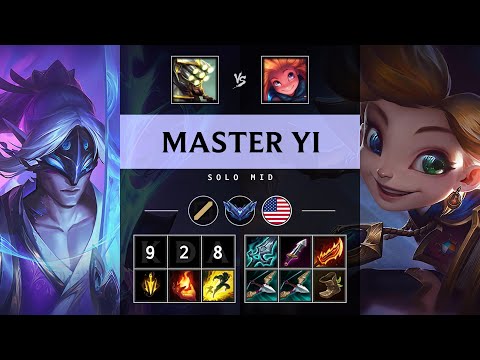 Master Yi Mid vs Zoe: Triple Kill, Unstoppable - NA Diamond Patch 25.S1.1