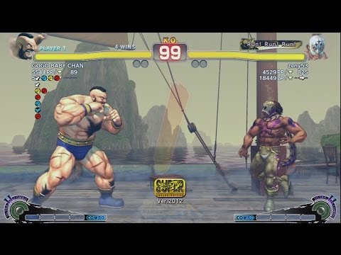 Zeny53 (El Fuerte) vs Hagejin (Zangief) - AE 2012 Matches *1080p*