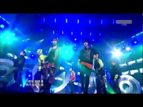 Super Junior comeback stage - Superman LIVE @ Music Core.mp4