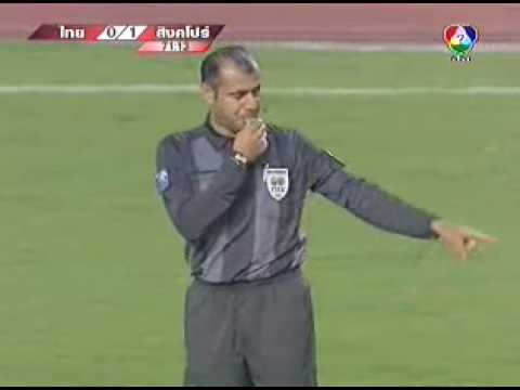 Thailand 0-1 Singapore : 2nd Half Highlights : 2011 Asian Cup Qualifiers