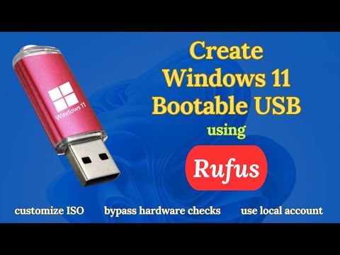 How to Create Windows 11 Bootable USB Drive Using Rufus (2025 Step-by-Step Guide)