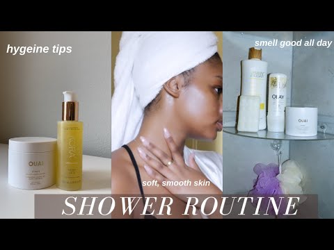 SHOWER ROUTINE FOR SOFT & GLOWING SKIN (HYGIENE, BODY CARE, SKIN CARE + MORE)