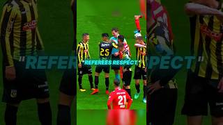 Referees Respect ➡️ Disrespect ❤️ #football