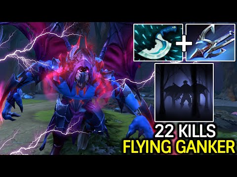 Night Stalker Flying Ganker –Blink + Harpoon = No Escape Dota 2