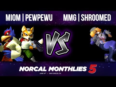 NorCal Monthlies #5 - Grand Finals - MIOM|PewPewU (Falco, Fox) vs MMG|Shroomed (Sheik)