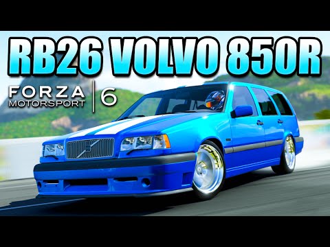 Forza 6 Custom Cars: RB26 Volvo 850 R - Swedish Swagon! (#2)