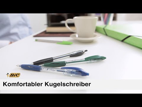 Artikelvideo 1 für BIC Kugelschreiber ATLANTIS Classic blau/transparent, Schreibfarbe: blau, 1 St., Artikelnummer 387852