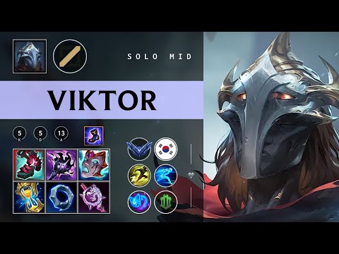 Viktor Mid vs Galio - KR Diamond Patch 26.02