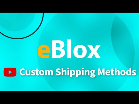 Custom Shipping Methods