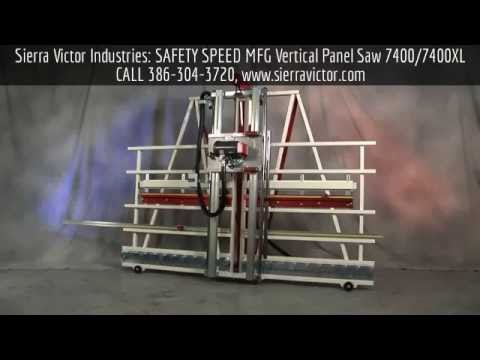 SAFETY SPEED MFG 7400XLM Panel Saws | Sierra Victor Industries (1)