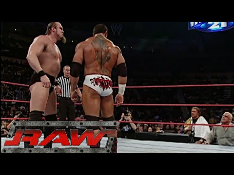 Batista vs Snitsky RAW Mar 14,2005