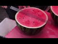 Korean street food - Fruits Cutting Skills