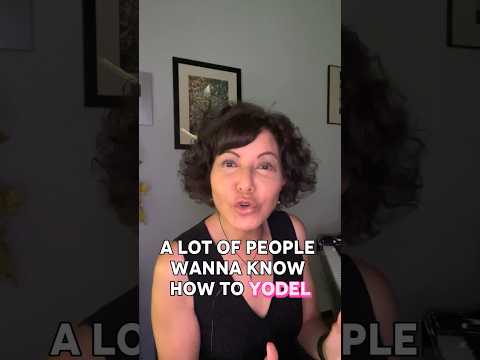 How to YODEL for Style!  Singers, it's fun!