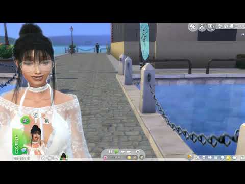 sims cc download woman Elise Toussaint by Bonita100 Game Video Preview