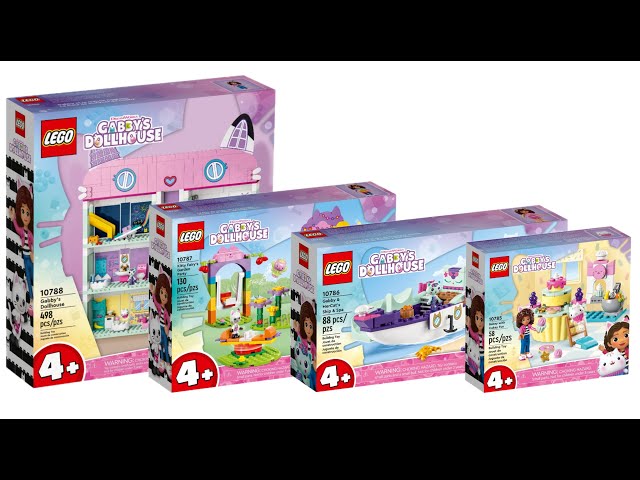 Vídeo relacionado con LEGO La Casa de Muñecas de Gabby - Casita de 4 Pisos con Figuras de Gabby, Pandy Patitas, Siregata y Muffin y Accesorios - Regalo de Cumpleaños para Niñas de 4+ Años 10788