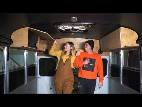 It’s coming together so fast….Day 3 - 30 Day Short Bus Build