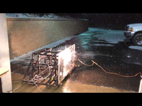 Hybrid Rocket Test - Acrylic + Nitrous Oxide