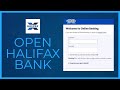 How To Open Halifax Bank Account Online? Halifax Bank Online Banking Sign Up & Account Create