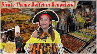 BEST All You Can Eat UNLIMITED BUFFET in Bengaluru | The Black Pearl | Bengaluru Food Series Ep-1