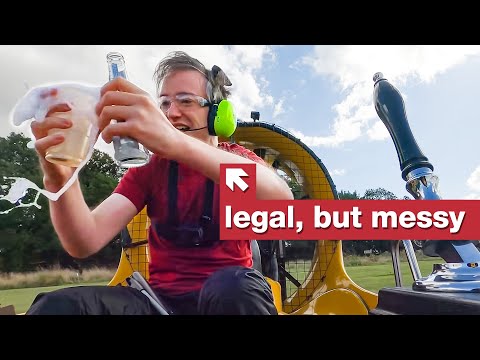My Unlicensed Hovercraft Bar Is Technically Legal music video cover