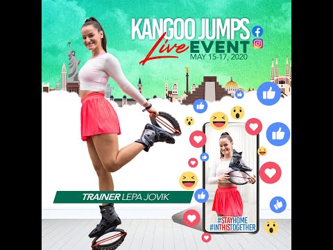 Kangoo Jumps® Live Event May 16, 2020 - Lepa Jovik Kangoo Kick & Punch™