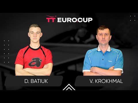13:45 Dmytro Batiuk - Vitalii Krokhmal 14.08.2025 TT Euro.Cup Ukraine Master. TABLE 3