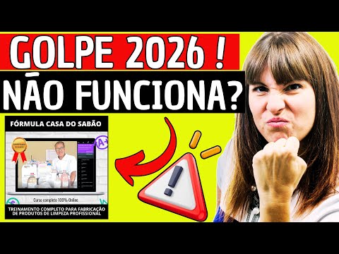 CURSO FÓRMULA CASA DO SABÃO É BOM❌ALERTA❌CURSO FÓRMULA CASA DO SABÃO FUNCIONA MESMO