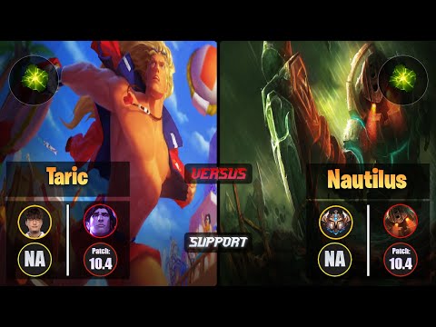 CoreJJ TARIC (Support) [Aftershock] VS NAUTILUS - Challenger NA Patch 10.4