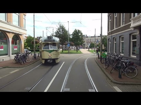 HTM tramlijn 17 Statenkwartier - Wateringen via Kalvermarkt-Stadhuis | GTL8 3120