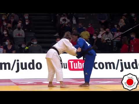 Marica Perisic vs. Priscilla Gneto - U57 Womens Judo Grand Slam Paris 2022