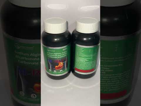 Calcium carbonate (80mg) + sodium alginate (250mg) + sodium ...