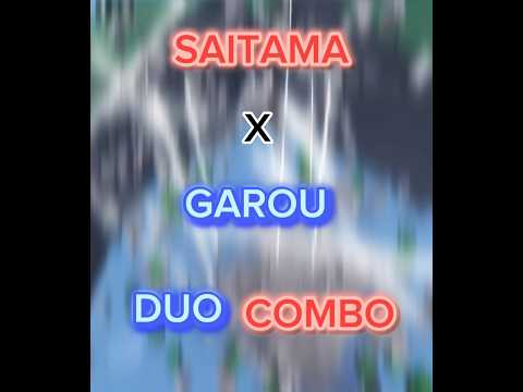 Saitama X Garou Duo Combo || The Strongest Battlegrounds #battleground #roblox