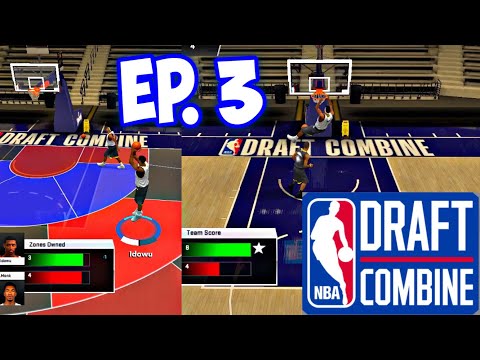NBA 2K20 Mobile My Career Ep. 3 - NBA Conbine + Getting Drafted!