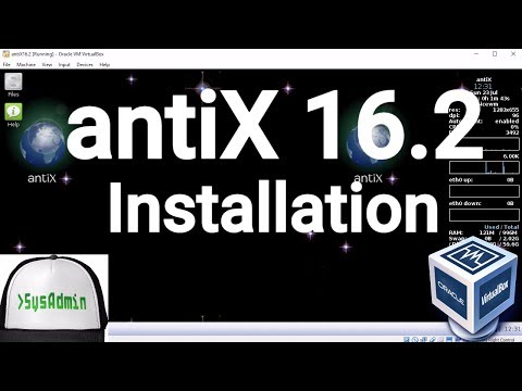 antiX Linux 16.2 Installation + Guest Additions on Oracle VirtualBox [2017]