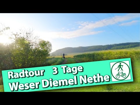 Radtour Weser - Diemel - Nethe   |  212Km  |  3 Tage  |  14 Stunden Fahrzeit  |