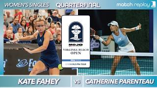 Kate Fahey vs Catherine Parenteau at the PPA Virginia Beach Open | Quarterfinal