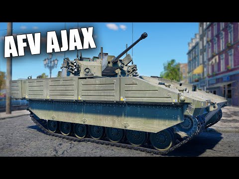 БЫСТРЫЙ ОБЗОР ХОРОШЕЙ БРИТАНСКОЙ БМП AJAX В WAR THUNDER