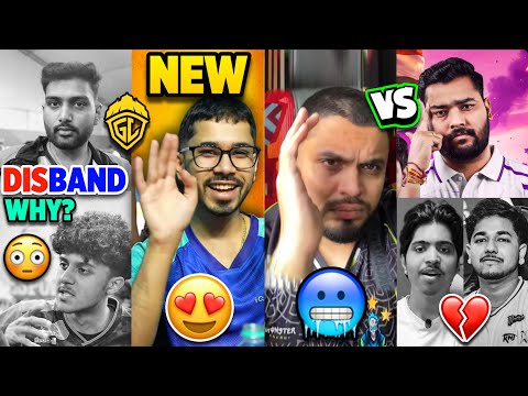 GodLike DISBAND But - NEW Player😍 All SHOCKED Reaction😱 IQOOSoul vs NGE Full STORY Explained,BGMI,Tx