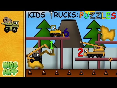 Kids Trucks: Puzzles (Scott Adelman Apps Inc) - Best App For Kids - YouTube