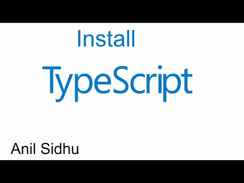 TypeScript tutorial for beginners 2 install