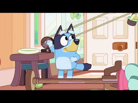 Bluey – Clip | Sticky Gecko  | Disney Jr