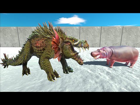 Lizzie (Rampage) Death Run - Animal Revolt Battle Simulator
