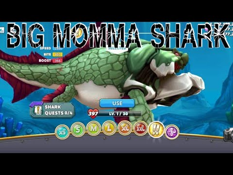 BIG MOMMA SHARK | HUNGRY SHARK | GAMEPLAY