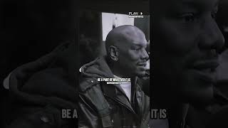 Tyrese On Doing What Makes You Happy 😃 #shorts